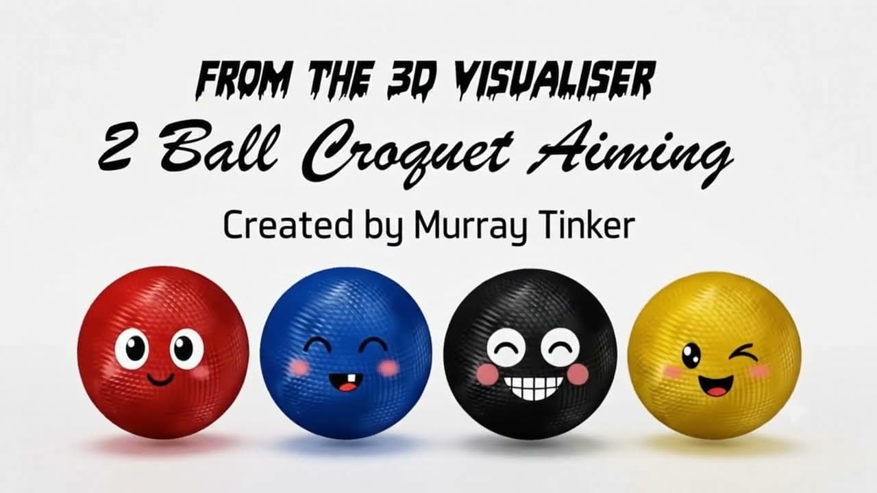 Murray Tinker's visualiser in action: a lesson in ghost-ball aiming