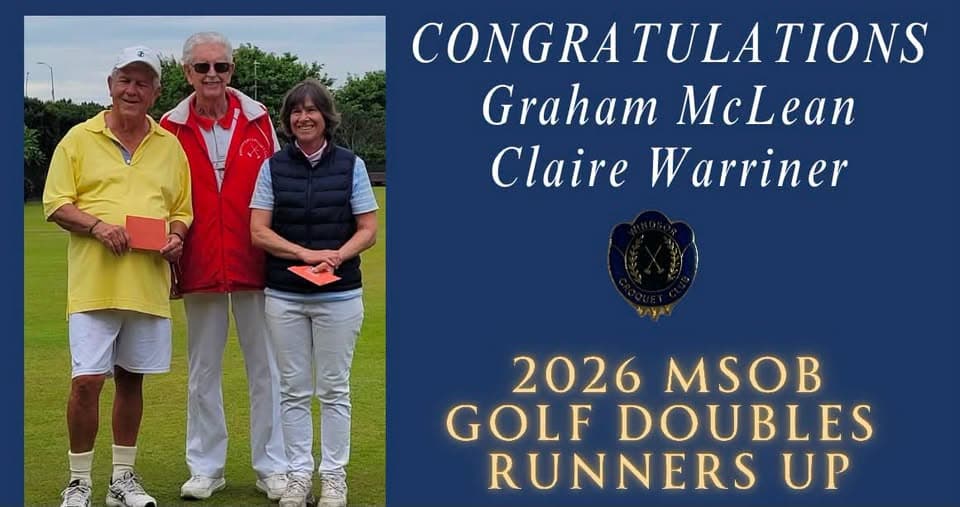 Congratulations to Graham and Claire, plus one more from Windsor