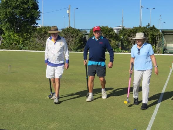 Wynnum Croquet Club Gala Day draws 32 players for friendly competition