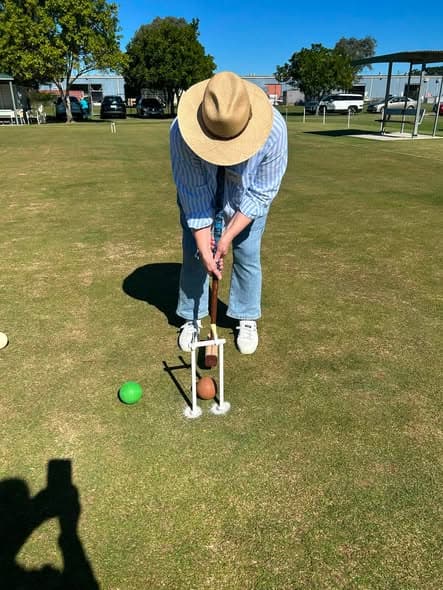 Pine Rivers hosts U3A and Women's Shed for croquet golf
