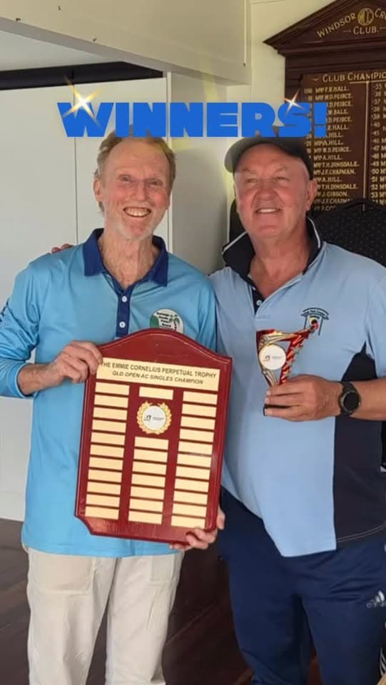 Dave Luxmoore wins QLD AC Croquet Singles