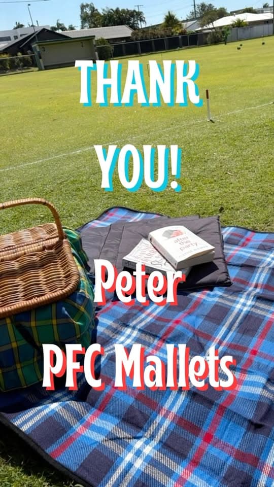 Burleigh Heads Palm Beach Croquet Club receives mallet donation, plus one more from Burleigh Heads Palm Beach